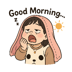 CJ doesnt want to get up - LINE スタンプ | LINE STORE