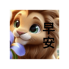 獅子好可愛