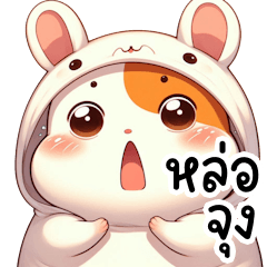 Cute little rabbit hamster v.2