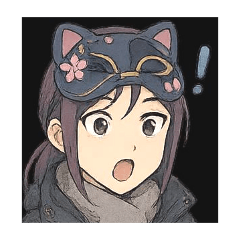 貓女表情貼