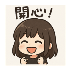 可愛小女孩日常用語
