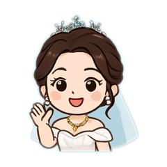 結婚新娘（白色2）