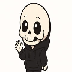 Skull-kun Daily Emotions