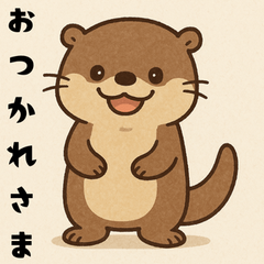 Kawaii Otter Cute & Funny Daily Stickers