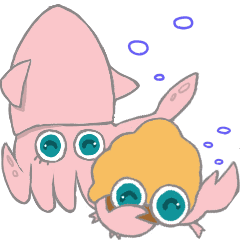 イカとヤドカリ Line スタンプ Line Store イカとヤドカリ Line スタンプ Line Store