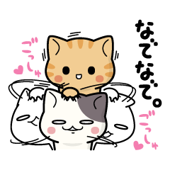 Tabby cat / Nyanko with friends