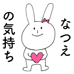 NATSUE DAYO!(rabbit)