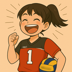 Volleyball Girl: Daily Reactions