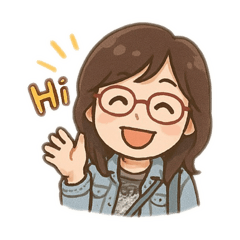 可愛女孩小表情