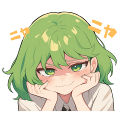 ENFP Girl Expression Stickers