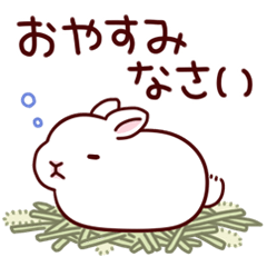 Rabbit Greetings Stickers