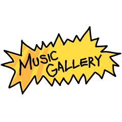 The 15th Music Gallery Mascot Stickers