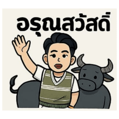 Man & Buffalo