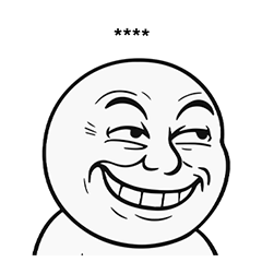 สติกเกอร์หน้ากวนๆ เติมคำฮาได้ตามใจ