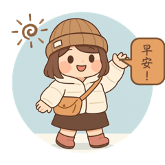 Angel stickers in Chinese 1