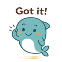 Super Dolphin: Cute & Powerful Stickers