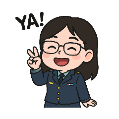 可愛女軍官