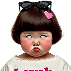 Chubby Girl Funny face 93(MINI)TW