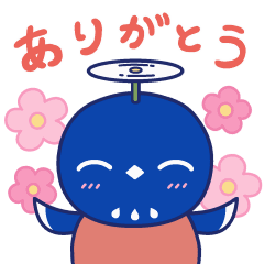 うごく!!幸せ運ぶ♥るりらんスタンプ第1弾