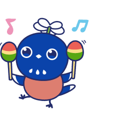 うごく!!幸せ運ぶ♥るりらんスタンプ第2弾