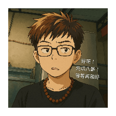 疑惑中的眼神