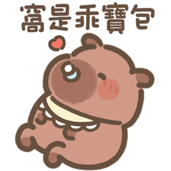 小豚布丁♡俏皮日常(Q水豚母親節)