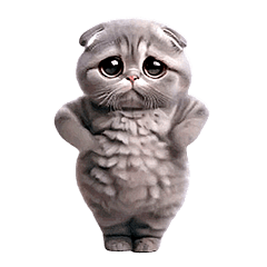 Dance Mania Animals - Crying RB Cat