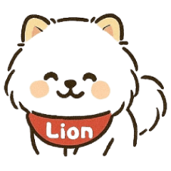 小白獅汪Lion - 日常問候