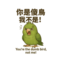 你是傻鳥我不傻