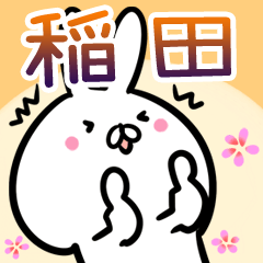 Inada usagi namae Sticker