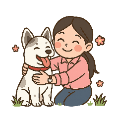 我與秋田犬（kiki）的日常