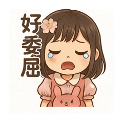 可愛小女兒