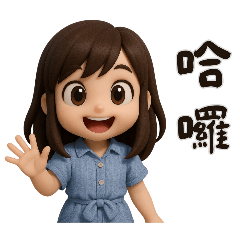 Lan-3D公仔