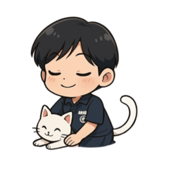 Judy and cat