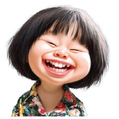 ลายดอก : หน้าตลกมาก
