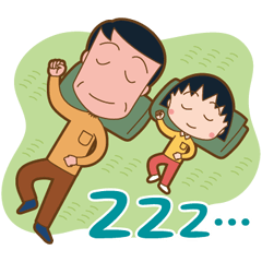 CHIBI MARUKO-CHAN Fun Family Stickers
