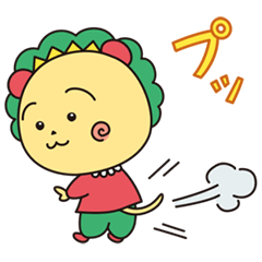 うごく!コジコジわるぎのないスタンプ