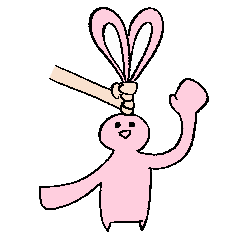 The plucked out rabbit