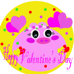 HI I AM A PIG -Happy Valentine's Day