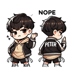 Peter牌情緒崩潰小男孩