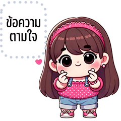 เปลี่ยนข้อความตามใจ: บานชื่น น่ารัก