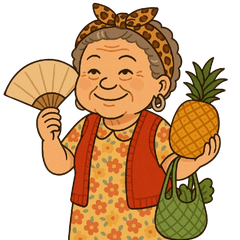 豹紋花嬤暴走中