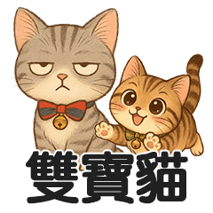 ふたごネコ