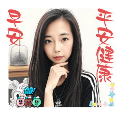小靜彩圖早安篇1