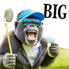 big golf gorilla
