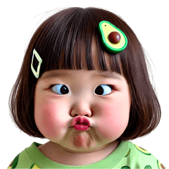 Chubby Girl Funny face 95(MINI)TW