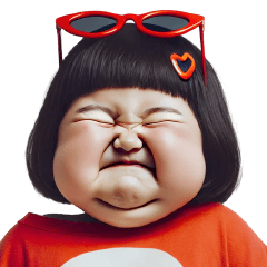 Chubby Girl Funny face 94(BIG)TW