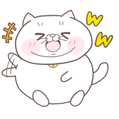 日常使いに！にくめないデブ猫スタンプ