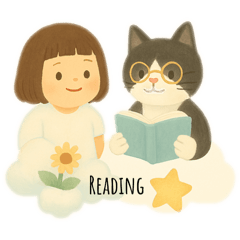 Cat the Librarian & Little Gwen