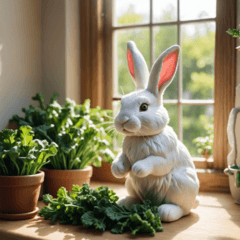 The Daily Life of a White Rabbit 15